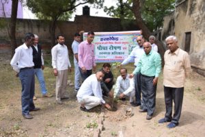 Plantation Programme at PARDB Mahendergardh