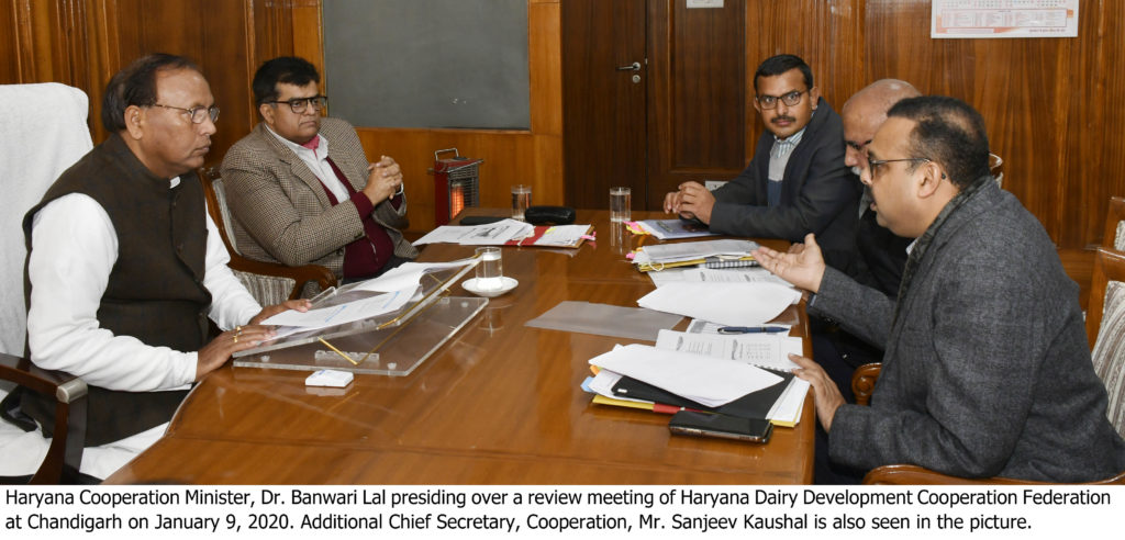 Instructions to explore the possibility of setting up a new milk plant in South Haryana